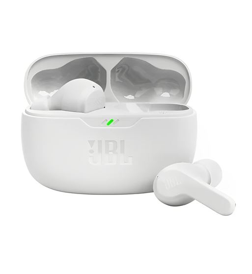 Jbl auriculares inalámbricos tws blancos in-ear 32h manos libres vibe beam - VIBE-BEAM_1