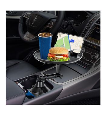 Sanda bandeja de comida para coche ajustable c/ soporte para móvil sd-3625 - SD-3625_3