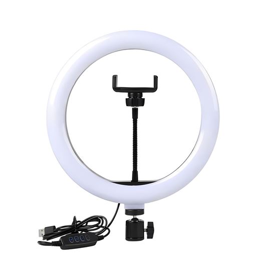 Sanda anillo led regulable para selfie 30cm luz ajustable sd-6225 - SD-6225