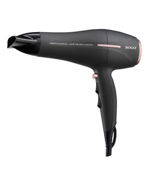 Sogo secador de pelo porfesional 2200w 2 niveles 3 tª motor dc ss-3675 - SS-3675_1
