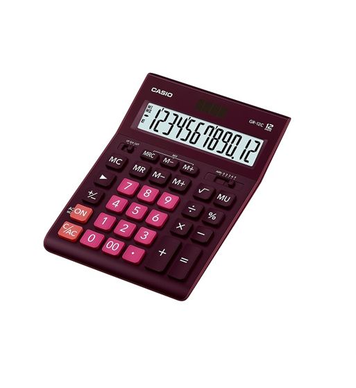 Casio calculadora sobremesa 12 dígitos grande xl gr-12cbk - GR-12C RED