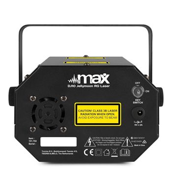 Beamz jellmoon rgb laser usb dj10 3xrgb leds c/mando 151.702 - 151.702_2