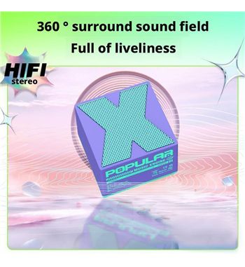 Mini altavoz inalámbrico bluetooth sonido 360º 3w x1 hyx835 - HYX835_3