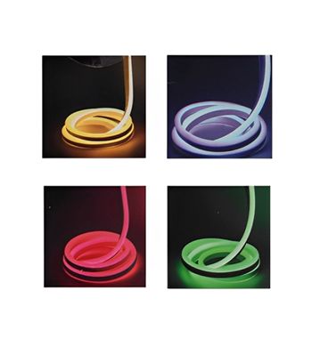 Kooltech tira luces led neon rope lights 1 color 90 leds 1m flexible 1m - 1M_2