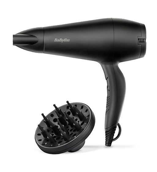 Babyliss secador de pelo iónico 2200w c/ difusor tecnología cerámica d215de - D-215DE