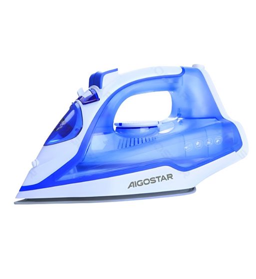 Aigostar placha de vapor 2400w 10-20g/min suela cerámica smooth ag496 - AG496