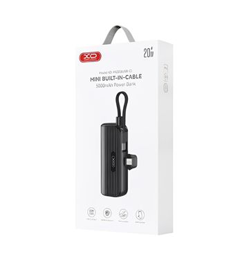 Xo power bank mini 5000 mah 20w tipo c carga rpaida compacto xo-pr220 - XO-PR220_1