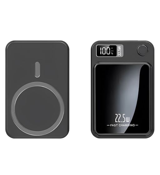 Power bank magnético 10000 mah pd 20w usb 22.5w carga rápida magsafe mp071 - MP071_1