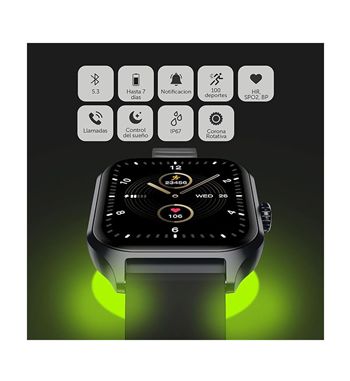 Vietapro smartwatch amoled 1.96" llamadas deportes salud curving oc-sm600 - OC-SM600_3