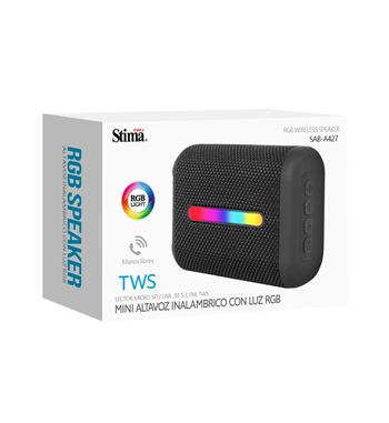 Prostima altavoz bluetooth 5.3 tws usb/sd/fm manos libres hor. rgb sab-a427 - SAB-A427_2