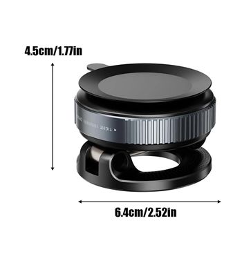 Soporte de móvil magnético c/ventosa autosucción bidireccional lyej984 - LYEJ984_2