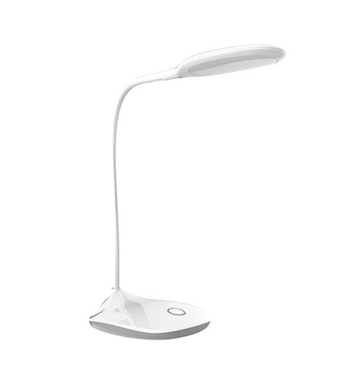 Platinet lámpara de mesa flexo led 3w flexible carga usb blanco pdlk-6700 - PDLK-6700_1