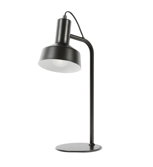 Platinet lámpara de mesa metal flexo 25w e14 negro ptl-2542 - PTL-2542_1