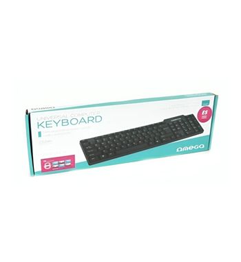 Omega teclado con cable usb 1.5m español negro ok05tes - OK05TES_2