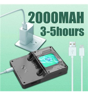 Consola juegos retro portátil +10000 juegos 3.5" alta resolución av gm0137 - GM0137_4