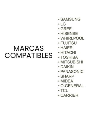 Gen-x mando aire acondicionado universal compatible con 17 marcas ac-2116 - AC-2116_2