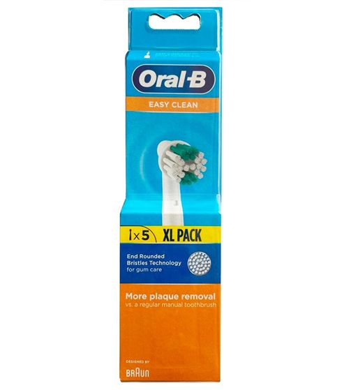 Oral b recambios cabezal redondo cepillo oral b easyclean pack 5 - EB-17-B