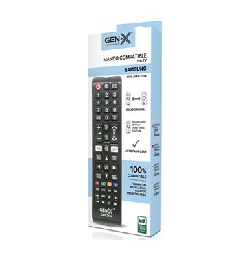 Gen-x mando universal para samsung pequeño códigos preinstalados sag-2103 - SAP-2104