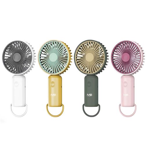 M2 tec mini ventilador de mano recargable 1 velocidad portátil 15751 - 15751_1