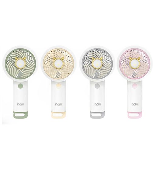 M2 tec mini ventilador de mano recargable 3 velocidades portátil 15753 - 15753_1