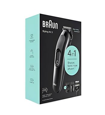 Braun kit multigroom recortadora 4en1 + cuchilla gillette 0.5-11mm sk-3300 - SK-3300_2