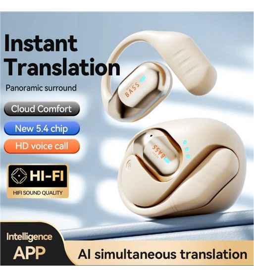 Heavy bass auriculares inalámbricos tws traducción ia 163 idiomas bass-ai-2 - BASS-AI-2