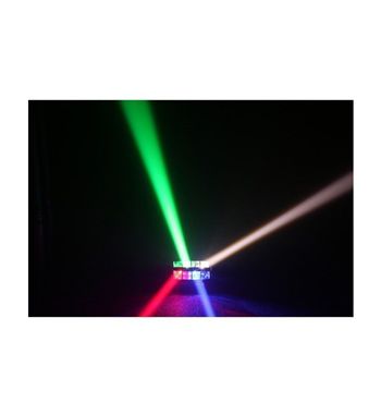 Beamz luz led disco doble hélix 8x3w rgbw leds dmx mhl820 150.303 - 150.303-3