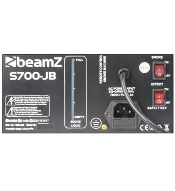 Beamz máquina humo + bola led jelly 160.420 - 160_420_B02