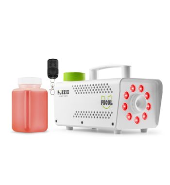 Beamz máquina humo blanca + 9 leds rgb 500w 0.25l f509lw - 160.312