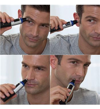 Panasonic recortadora vello nariz orejas cejas negra mate er-gn33 - ER-GN30_B03