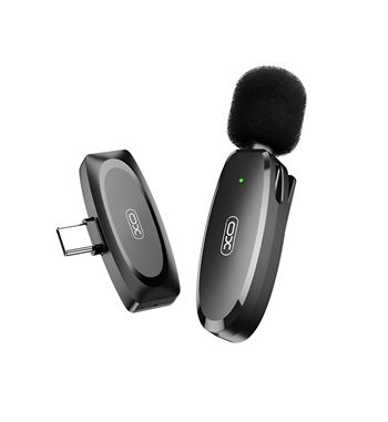 Xo micrófono inalámbrico para móvil entrada tipo c plug and play xo-mkf08a - XO-MKF08A_1