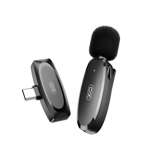 Xo micrófono inalámbrico para móvil entrada tipo c plug and play xo-mkf08a - XO-MKF08A_1