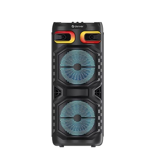 Denver altavoz trolley portátil bt tws multimedia 8" 160w rgb bps-355 - BPS-355