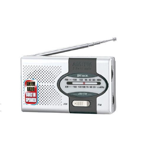 Dvtech radio am/fm horizontal a pilas 2aa dv-325 - DV-325