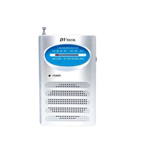 Dvtech radio am/fm vertical a pilas 2aa dv-747 - DV-747