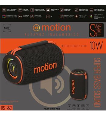 Sami altavoz inalámbrico tws motion 10w s multimedia rs-992 - RS-992