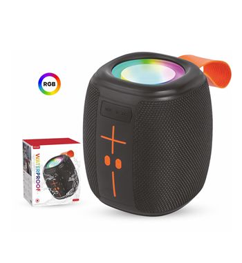 Kbroad altavoz bt pequeño recargable resistente agua rgb usb/sd/fm kts-2310 - KTS-2310