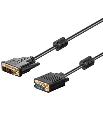 Cable dvi-i (12+5) a vga 15p m 2 mt wir1080 - wir1080