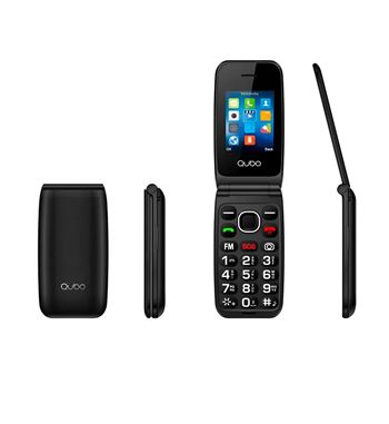 Qubo teléfono móvil senior 4g 2.4" con tapa negro neonw-4g - NEONW_4G