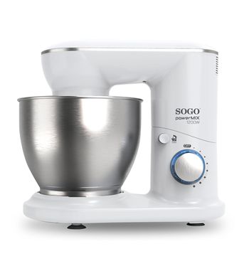 Sogo batidora amasadora mezcladora robot 1200w 6l 8 velocidades ss-14580 - SS-14580