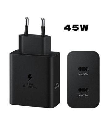 Cargador móvil adptador 50w 2 puertos tipo c carga rápida fsd1728 - FSD1728_1