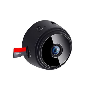 Mini cámara wifi inalámbrica hd funciona con app para vigilancia a9 qtq09 - QTQ09