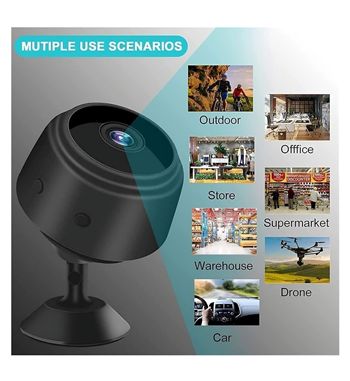Mini cámara wifi inalámbrica hd funciona con app para vigilancia a9 qtq09 - QTQ09_2