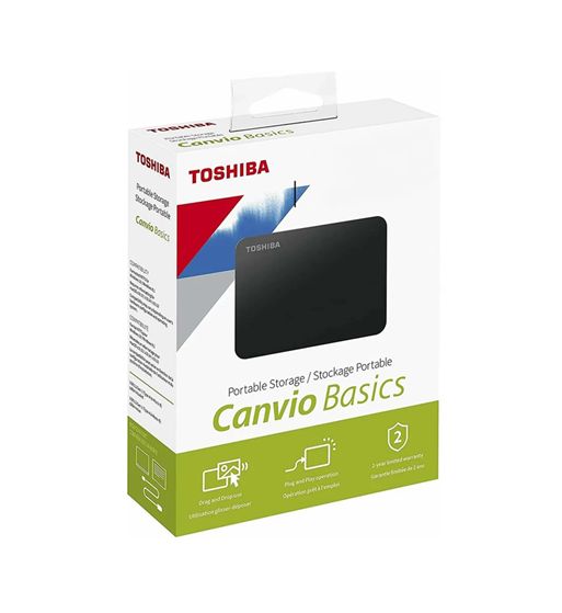 Toshiba disco duro portátil 2.5" 1tb usb 3.0 canvio basics - canvio