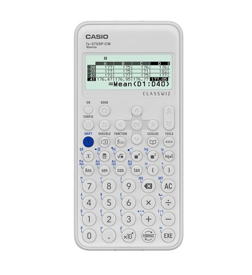 Casio calculadora científica 12 dígitos 5 idiomas +560 funciones fx570spcw - FX-570SPC_1