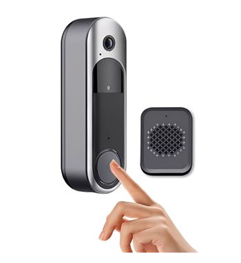 Timbre de vídeo inalámbrico bidireccional visión nocturna recargable s159 - S159_1