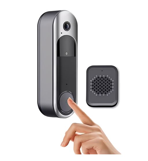 Timbre de vídeo inalámbrico bidireccional visión nocturna recargable s159 - S159_1