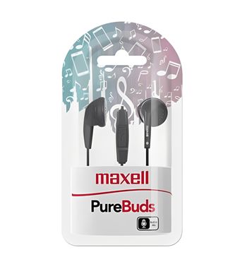 Maxell auriculares mini con micrófono pure buds negros m668 303986 - M668