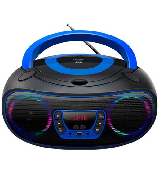 Denver radio cd mp3 aux bluetooth radio fm tcl-212bt - TCU-211