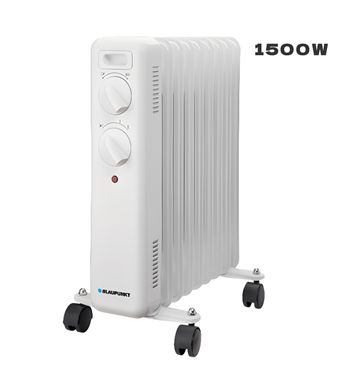 Blaupunkt radiador de aceite 1500w 7 elementos 45cm tª regulable bp-1016 - BP-1016_1